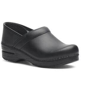 Dansko professional non slip black cabrio clogs size 9 EU 39